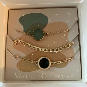 Vertical Collective Alora Bracelet Layering Set